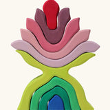 Grimm's little flower wooden stacking toy.