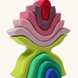 Grimm's little flower wooden stacking toy. 