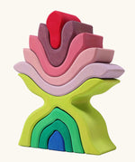 Grimm's little flower wooden stacking toy. 
