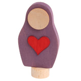 Grimm's Matryoshka Heart Decorative Figure