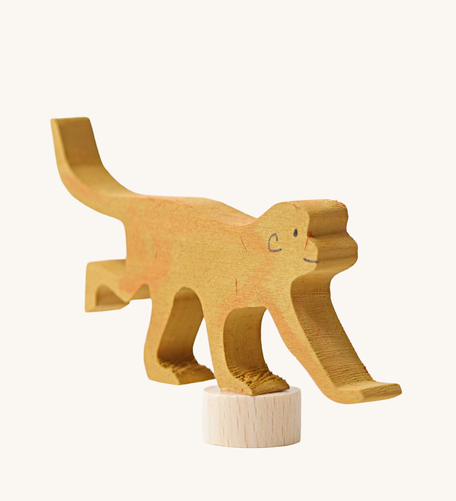 Grimm's Monkey Decorative Figure. A wide range of Waldorf inspired celebration rings and decorative figures are available at Babipur.