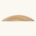 6 natural unpainted Grimm's handcrafted wooden bridges. Perfect for building and stacking