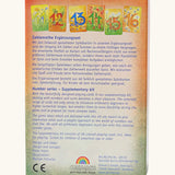 Back of the box holding the Grimms number supplementary cards showing how the cards can be used.