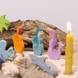 Grimm's Amethyst Mermaid Decorative Figure