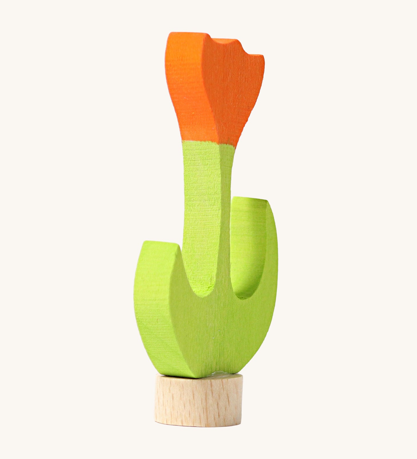 Grimm's Orange Tulip Decorative Figure. A wide range of Waldorf inspired celebration rings and decorative figures are available at Babipur.
