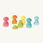 Grimm's Pastel Mushrooms Sorting Game.