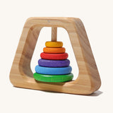 Grimm's Grasping Pyramid Rattle