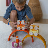 Grimm's Wooden Stacking Cars