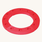Grimm's Red 12-Hole Celebration Ring on a plain background.