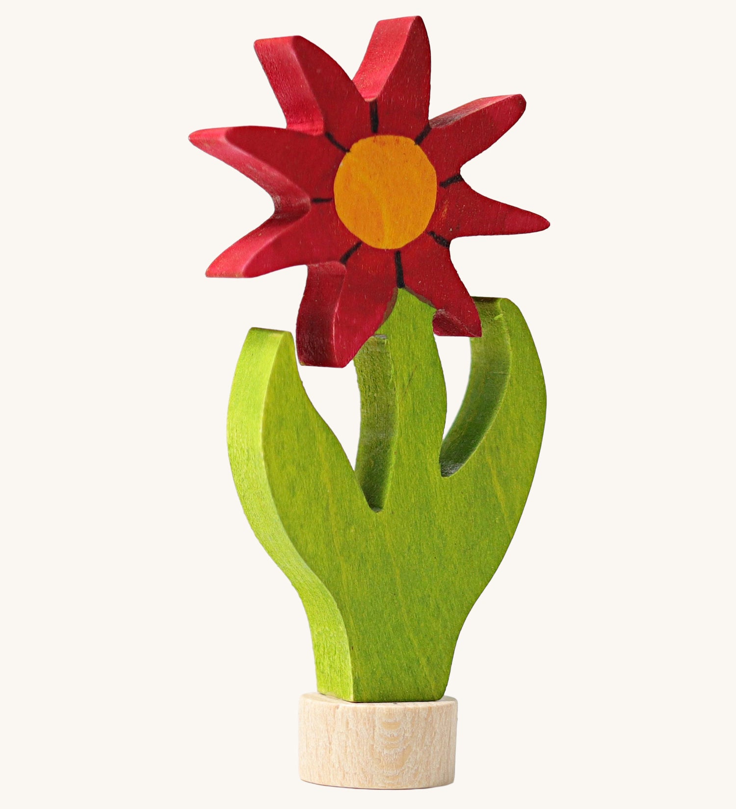 Grimm's Aster Decorative Figure for celebration ring. A wide range of Waldorf inspired celebration rings and decorative figures are available at Babipur.