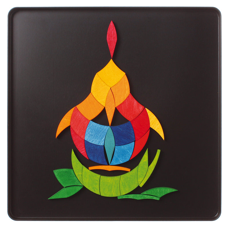Grimm's colour spiral magnet puzzle.