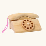 Grimm's wooden toy telephone. 