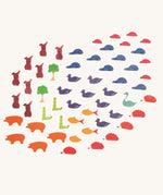 Grimm's Figures For Counting & Story Telling on a plain background. 