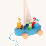 Grimm's Large Land Yacht with 4 Sailors