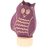 Grimm's Purple Eagle Owl Decorative Figure