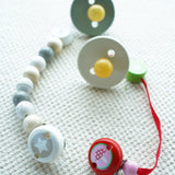 Heimess Baby Teether Chain - Toadstool