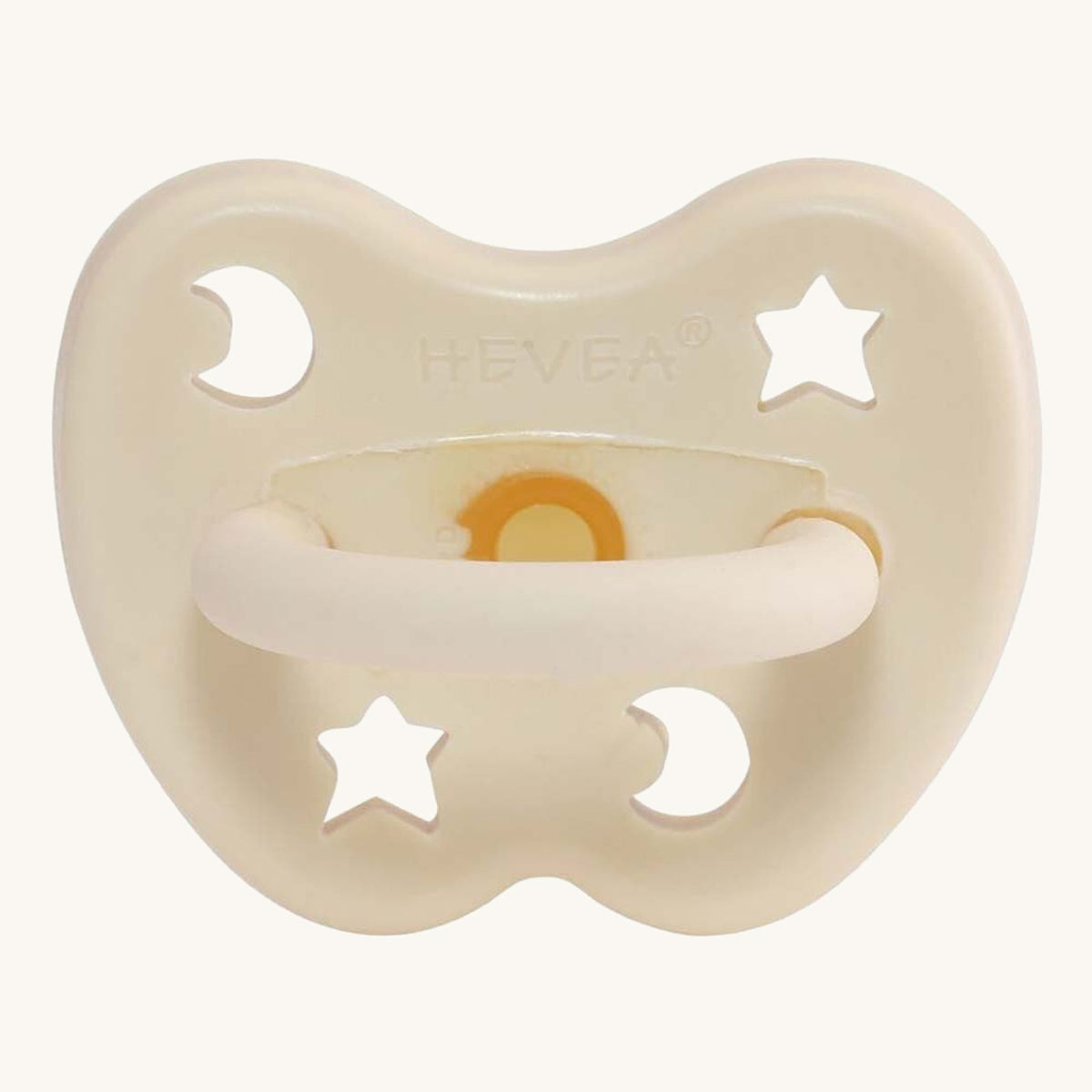 Hevea Round Baby Pacifier 100% Natural Rubber – Babipur