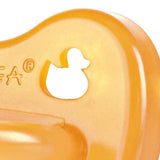 Hevea CLASSIC Soother Symmetrical Duck 3-36 months