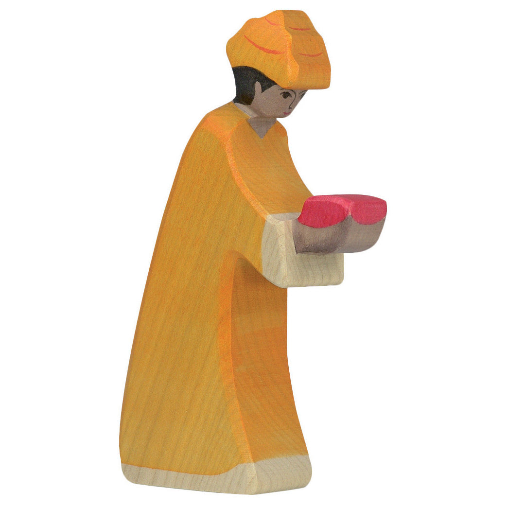 Holztiger Statuetta In Legno Balthasar 3 – Figura Artigianale In Acero, Giocattolo Educativo, Atossico, 100% Legno