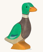 Holztiger Drake Toy Figure on a plain background. 