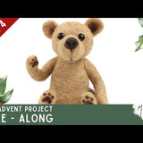 The Makerss - Little Jointed Vintage Bear Needle Felt Kit