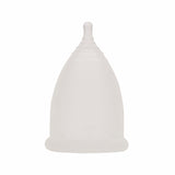 Imse Vimse medium reusable eco-friendly menstrual cup on a white background