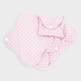 Imse Vimse Lot de 3 petites serviettes actives en jersey de coton