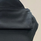 A close up of the  hood detail on the Integra black baby carrier available at Babipur.