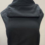 Integra plain black baby carrier available at a Babipur. Features a small hood for head protection.