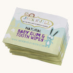 Jack N' Jill Baby Gum & Tooth Wipes x 25 individually wrapped sachets. 