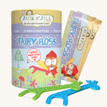 Jack N' Jill Fairy Floss in Strawberry flavour.