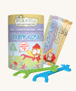 Jack N' Jill Fairy Floss in Strawberry flavour.