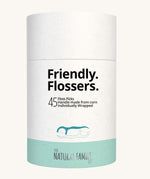 A tub of 45 Jack N' Jill Friendly Flossers.