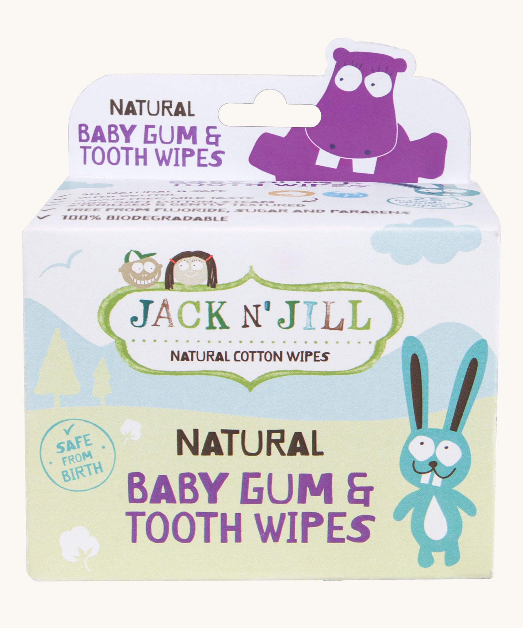 Jack N' Jill Baby Gum & Tooth Wipes x25