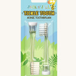 Replacement heads for the Jack N' Jill Kid's Tickle Tooth Toothbrush.