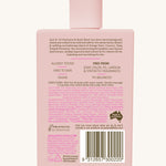 The back of a Jack N' Jill Shampoo & Body Wash in a 300ml pump bottle.