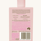The back of a Jack N' Jill Shampoo & Body Wash in a 300ml pump bottle.