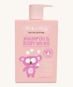 Jack N' Jill Shampoo & Body Wash in a 300ml pump bottle.