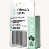 The back of the Jack N Jill friendly dental floss packaging available at Babipur. 