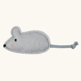 Small grey felt mouse that comes with the Käthe Kruse Waldorf Doll Nia.
