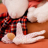 Käthe Kruse white Luise lamb soft toy. 