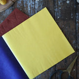 Kite paper squares for crafting. Book of 100 22cm square sheets in various colours.