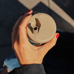 detail of the twist cap that comes with the klean kanteen bottle