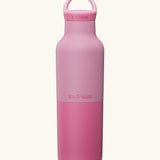 Klean Kanteen 20oz cashmere rose stainless steel  insulated classic bottle with matching arch loop cap