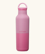 Klean Kanteen 20oz cashmere rose stainless steel  insulated classic bottle with matching arch loop cap