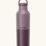 Klean Kanteen 20oz dusty orchid stainless steel  insulated classic bottle with matching arch loop cap