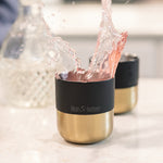 lean kanteen limited edition black and gold lowball