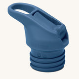 Klean Kanteen Flip Seal Sports Cap in Corsair blue, durable flip top lid for Classic narrow bottles