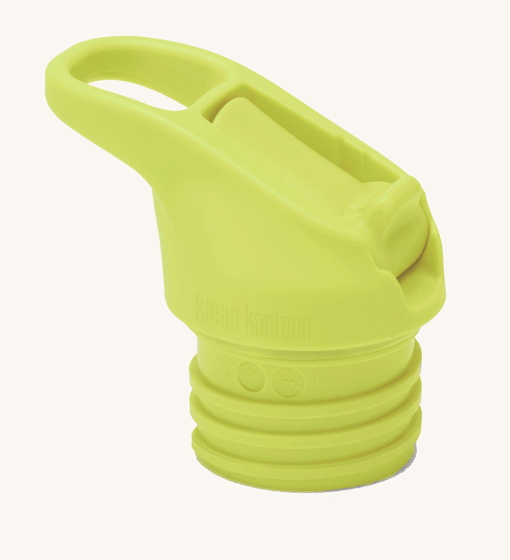 Klean Kanteen Flip Seal Sports Cap in Evening Primrose, leakproof replacement lid for Classic bottles