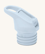 Klean Kanteen Flip Seal Sports Cap in ice blue, leakproof Flip Seal lid for Klean Kanteen